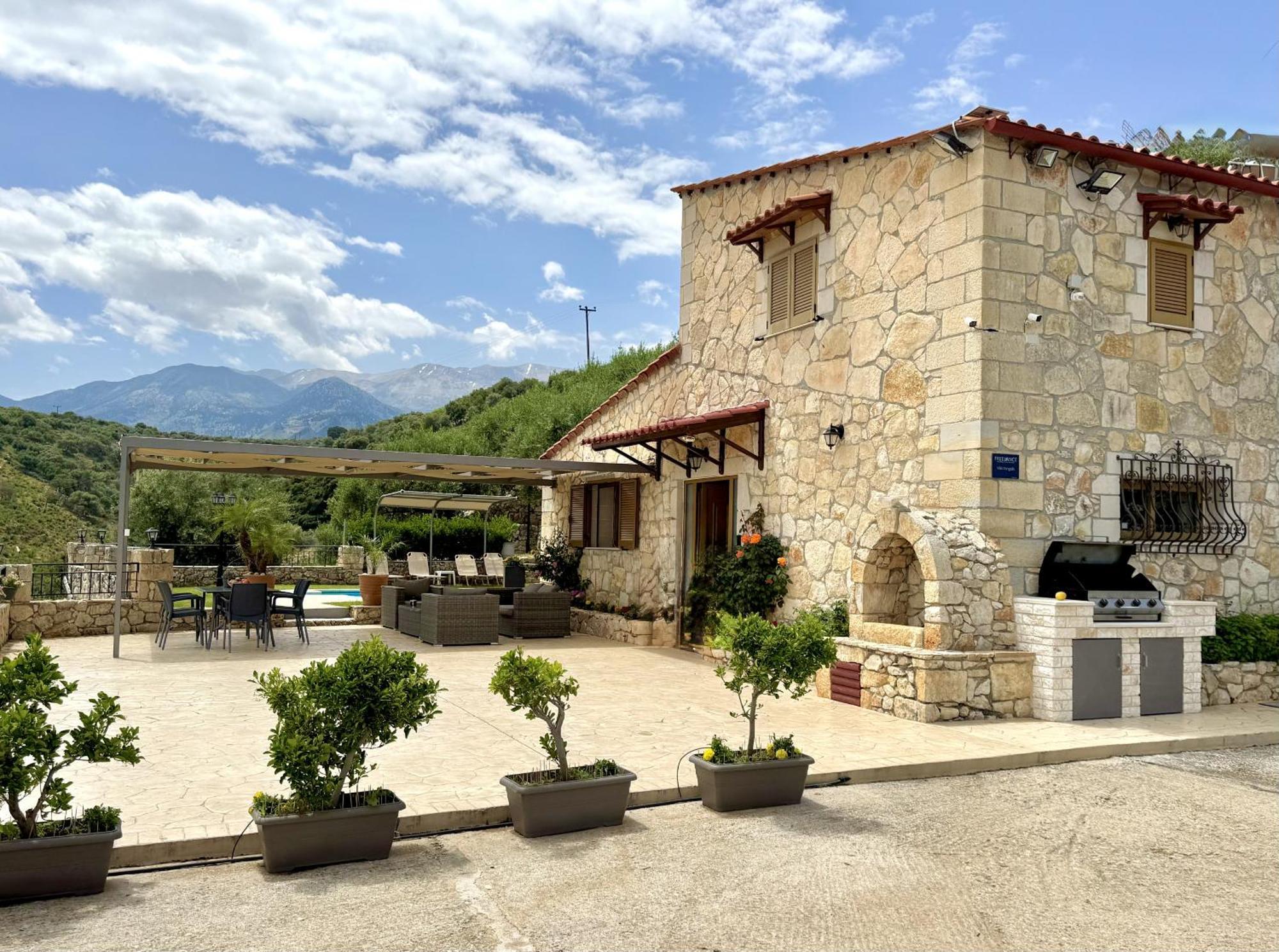 Villa Vangelis Stylos Crete Samonás Esterno foto